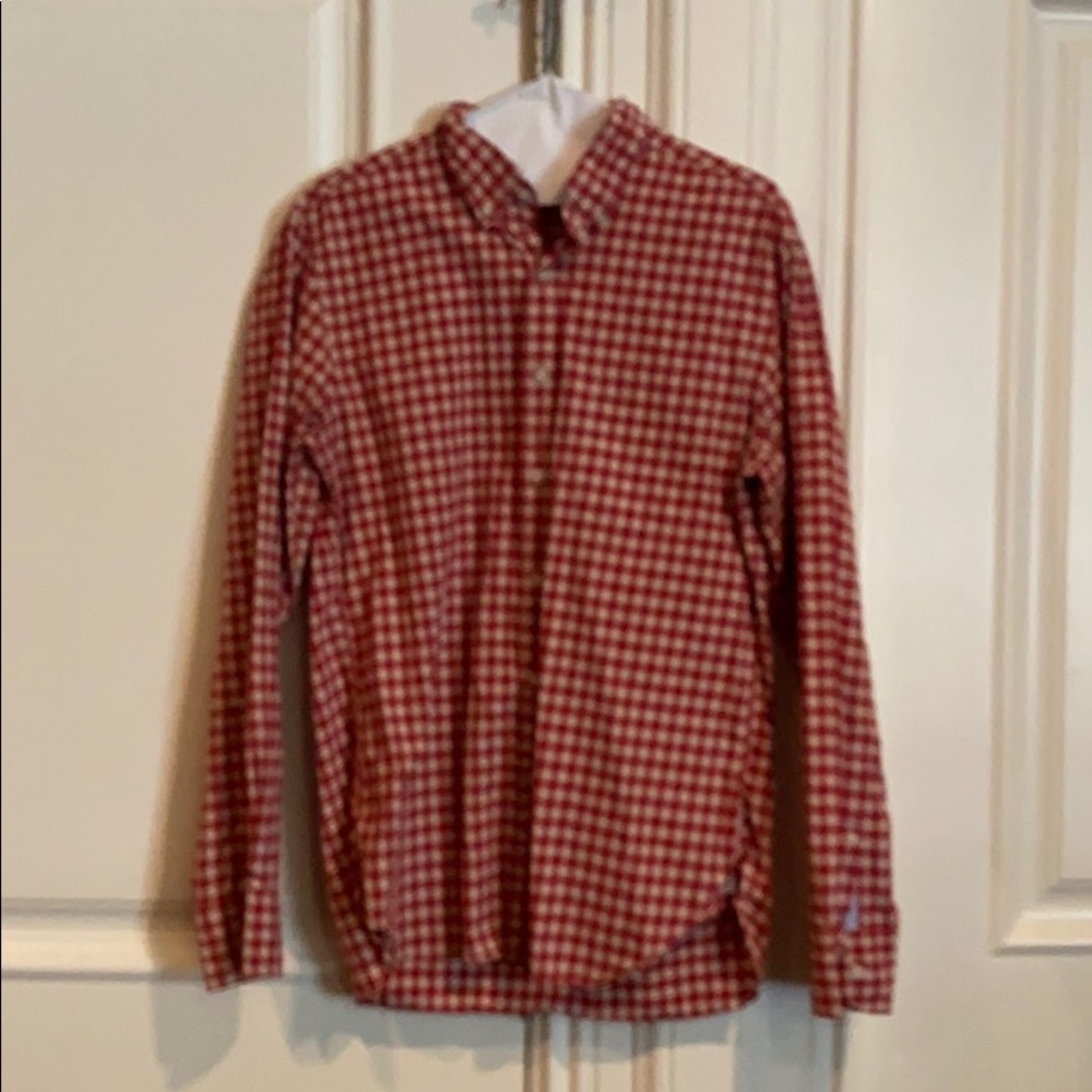 J. Crew plaid button down